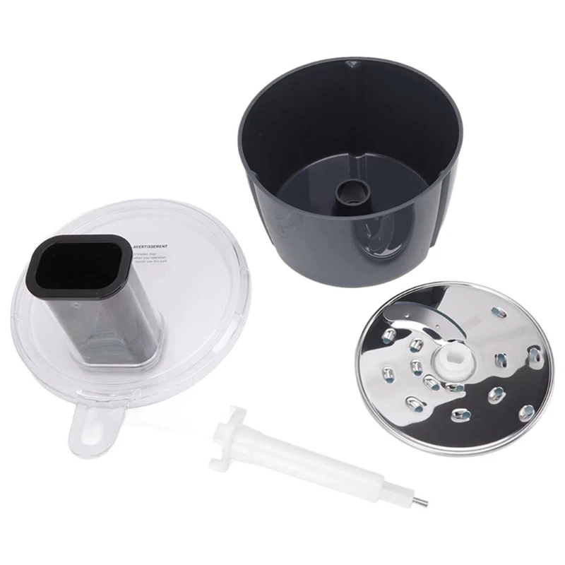 Food Processor Attachment Container Cutter for Vorwerk-Thermomix TM5/6 Stainless Steel Blender Slicing Shredding Disc