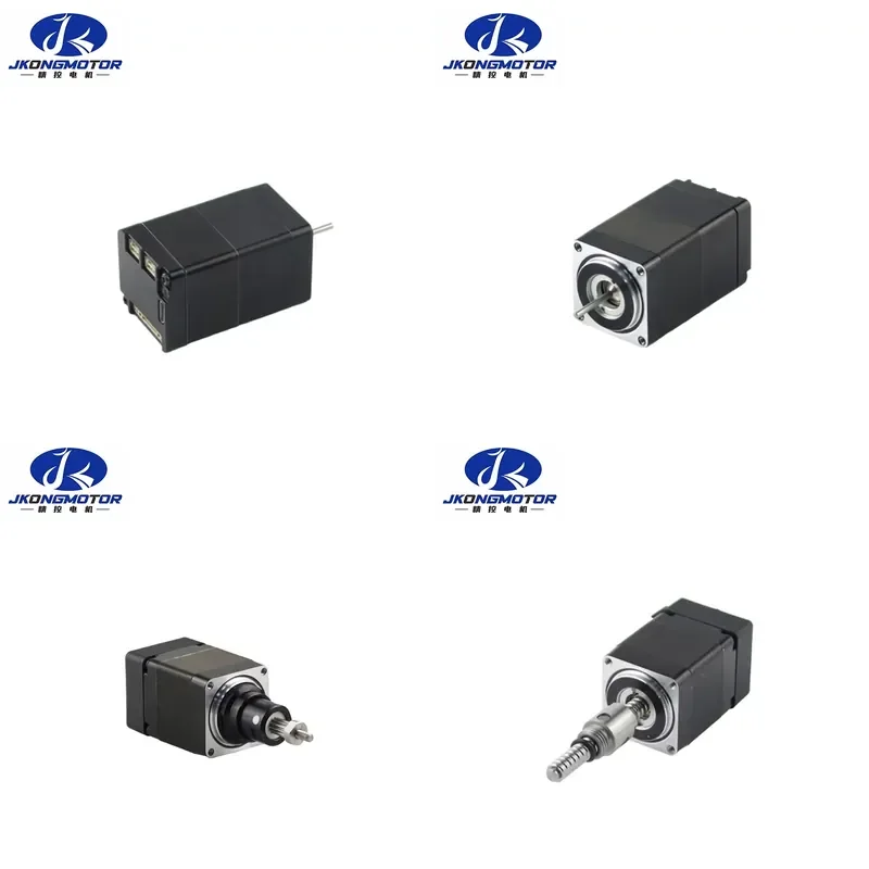 Фото Интегрированный шаговый двигатель Jkongmotor JKISC28-C2A3 с управлением движением, 0.095 Н·м, 0.67 А, RS485, CANopen для медицинского оборудования №1