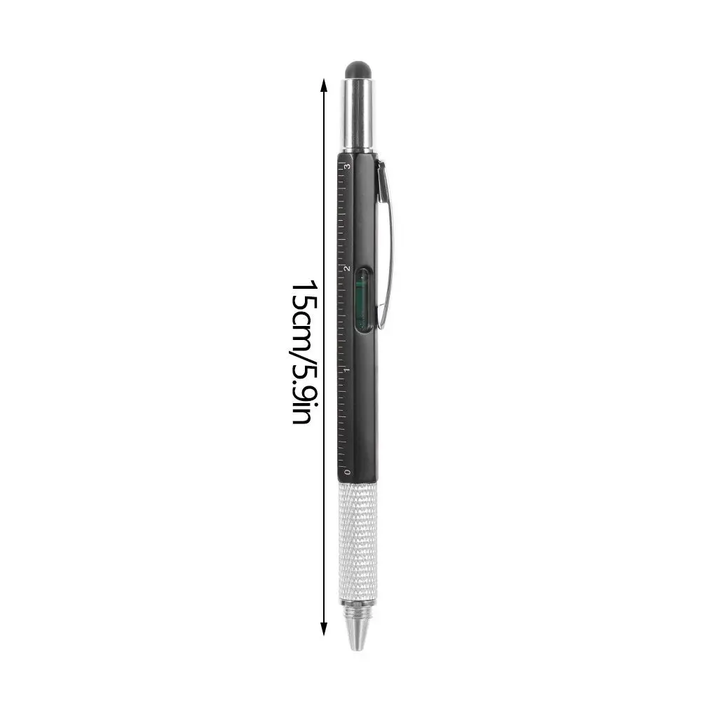 Construction Tools Spirit Level Screwdriver Ballpoint Pen Ruler Gadgets Multi-functional Capacitive