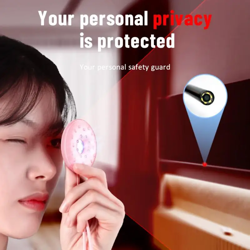 

Anti-candid Shooting Pinhole Camera Mini Camera Detector Anti-peeping Small Detector For Family Infrared Anti-surveillance