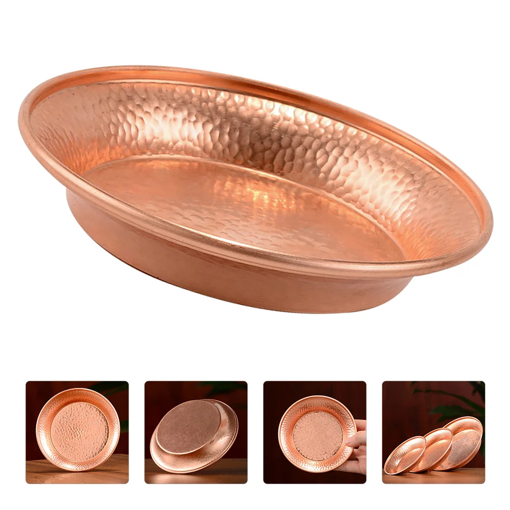 

Tibetan Water Tray Upholstery Supplies Temple Offering Bowl Vintage Small Bowl Copper Water Bowls