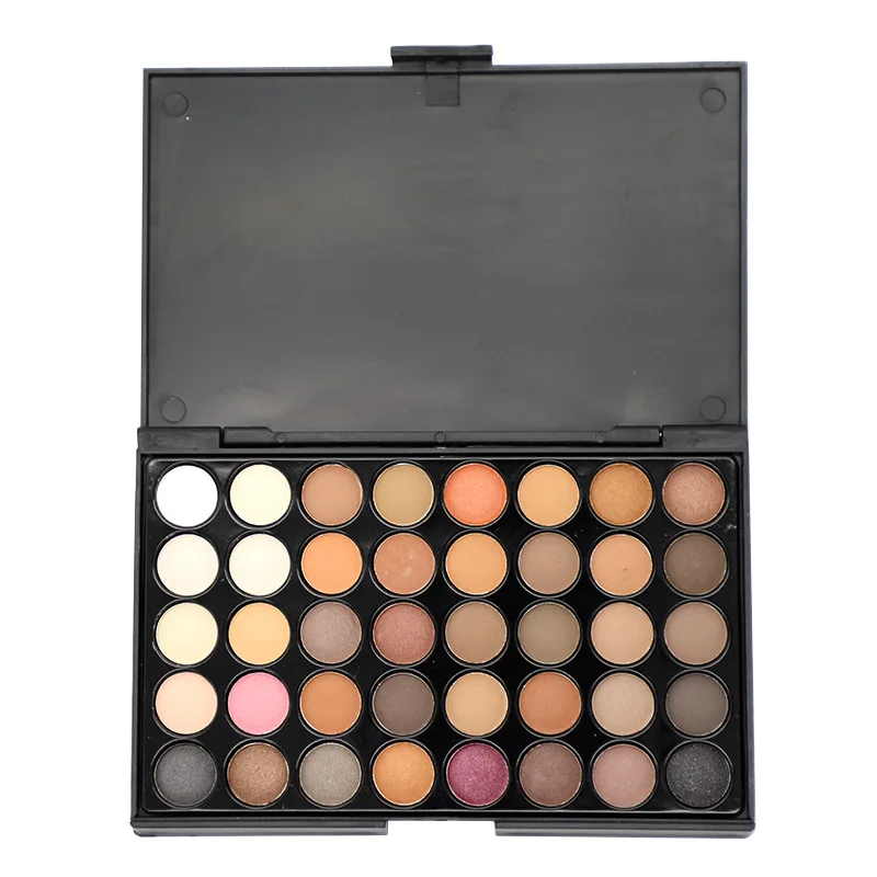 

Makeup 40 color eye shadow matte pearly earth color eye shadow box smoky makeup multi-color palette