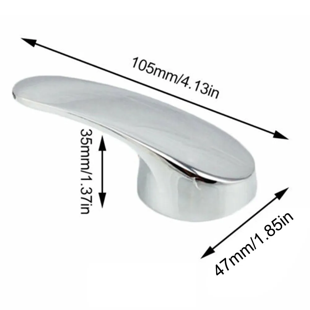 

1PC Replacement Kitchen/Bathroom Basin Single Lever Hot & Cold Mixer Tap Head Handle Suitable For High Or Low Pressure