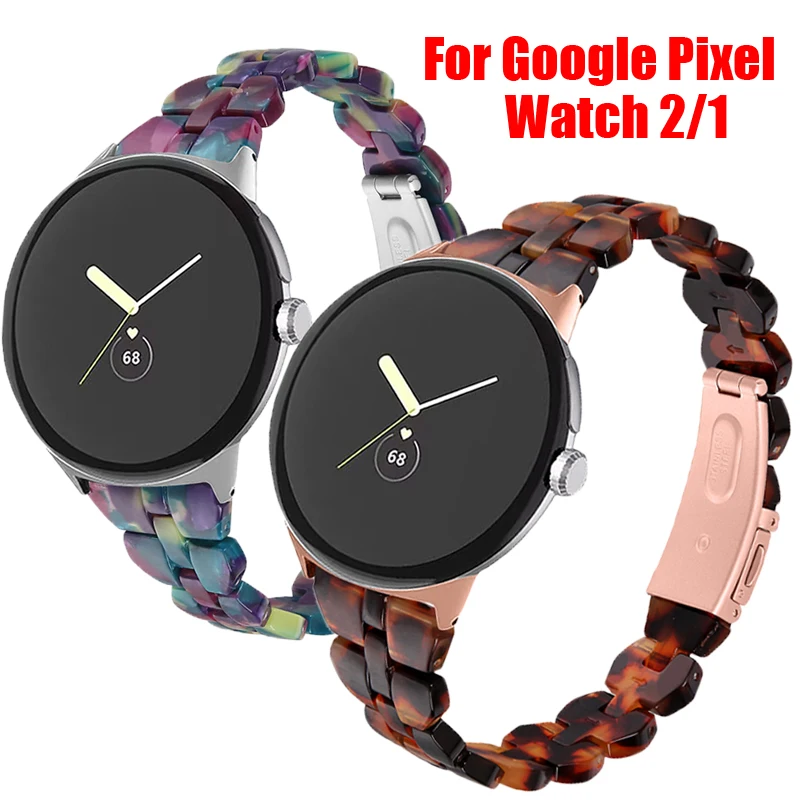 Полимерный ремешок для Google Pixel Watch 2 роскошный модный легкий мужской женский
