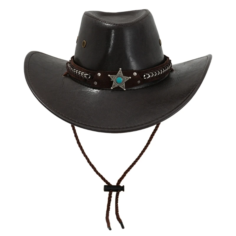 Западные ковбойские шляпы с широкими полями шляпа-федора подарок для бойфренда