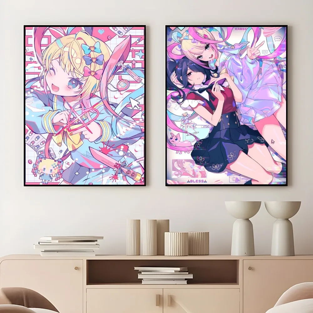 Anmie N-Needy Girl O-Overdose игровой постер липкий настенный художественный принт