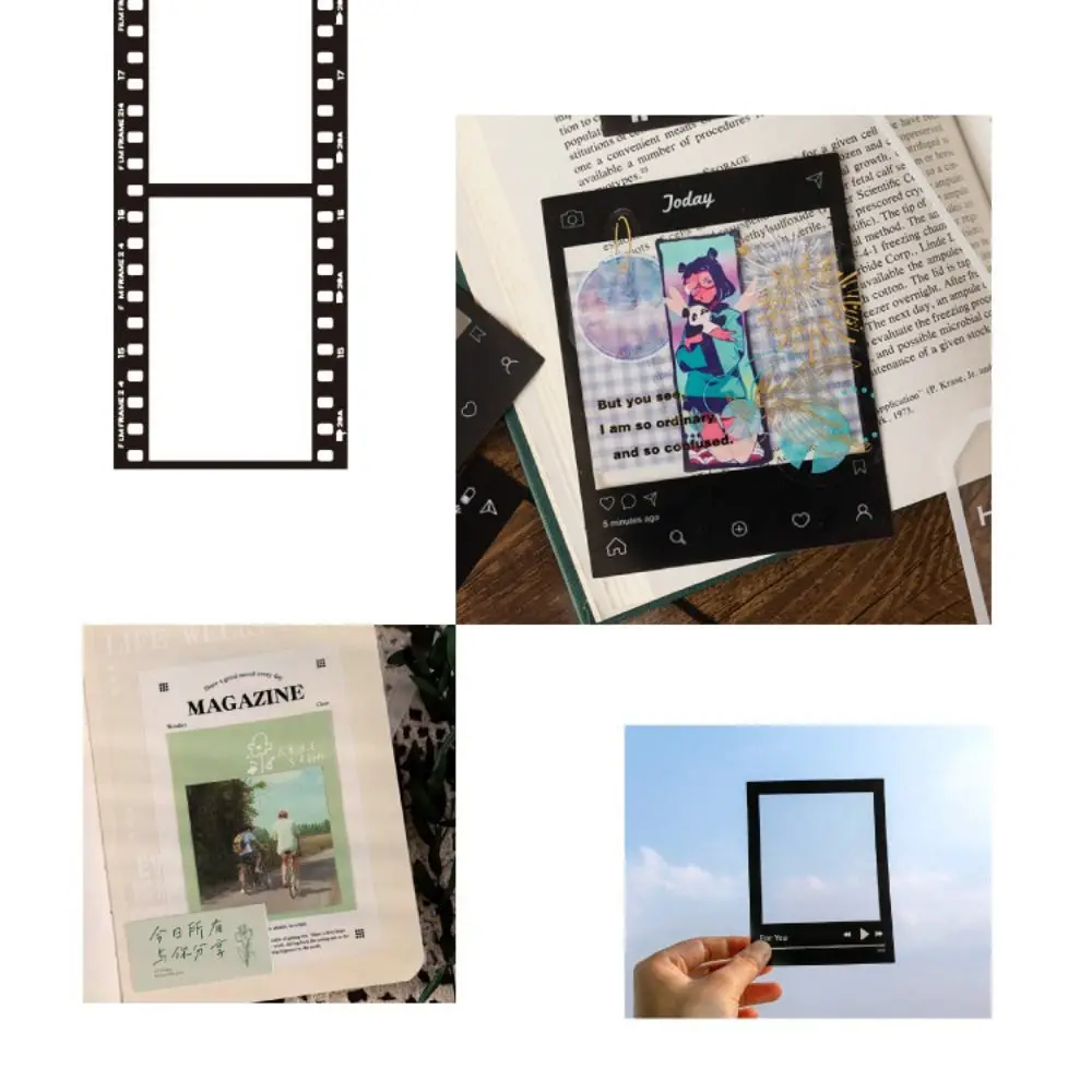 Высококачественная рамка музейная серия фотопленка 15 листов набор наклеек для