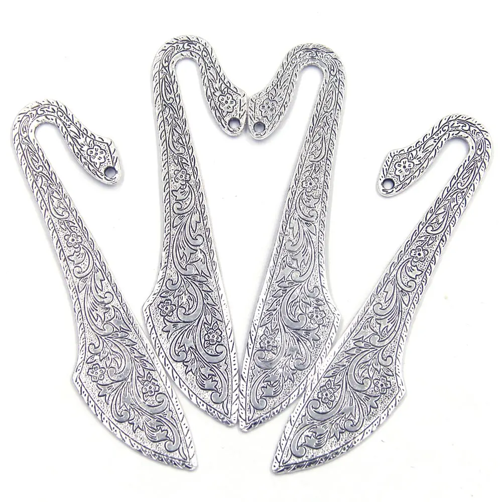 Bookmarks Flower Pattern Marques De Page Reading Mark Retro Book Marker Stationery Supplie Accessories 114mm