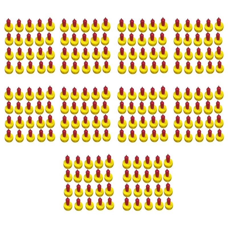 

200 Pieces Lamb Teat Feeder Bottle Topper Feeding Milk Drinking For Sheep Goat Pup Dog-FS-PHFU