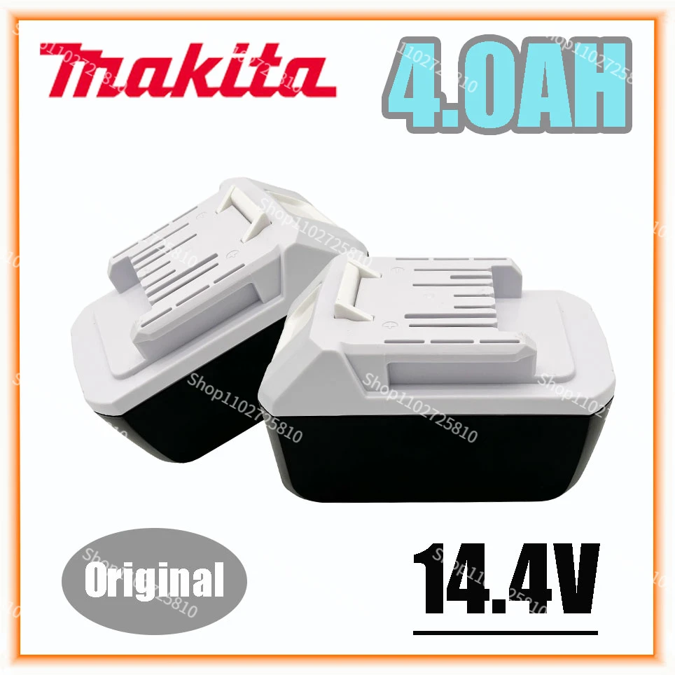 

Makita Rechargeable Li-Ion Battery For Makita Mak 14.4V 4.0AH BL1415G BL1413G BL1460G DC18WA UH480D UH520D UM165D UR140D DMR106