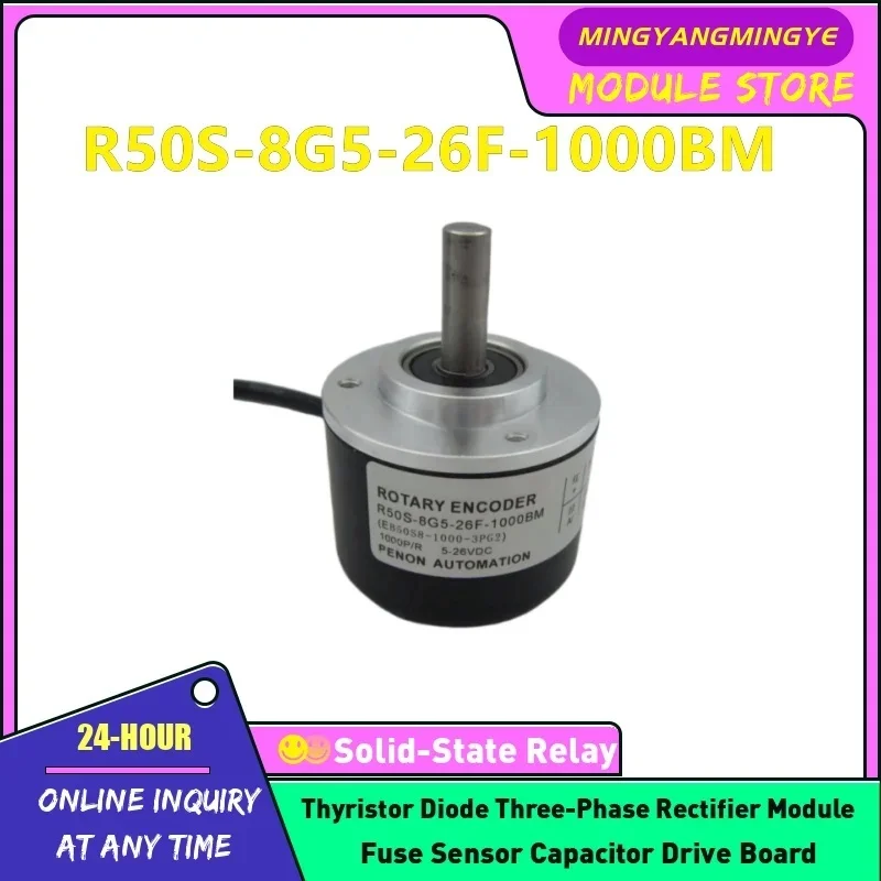 Фото R50S-8G5-26F-1024BM R50S-8G5-26F-100BM-4M R50S-8G5-26F-1000BM R50S-8G5-26C-200BM-4M R50S-8G5-26F-1000BM-Z-2M Энкодер В НАЛИЧИИ №1