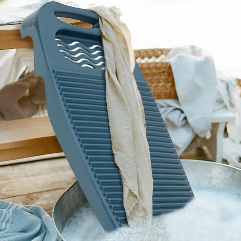 

Large Washboard Household Laundry Board High Toughness Board Clothes Scrubbing Board Washboard