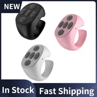 fingertip video controller bluetooth fingertip for huawei xiaomi iphone page remote control ring flipping for tiktok short video