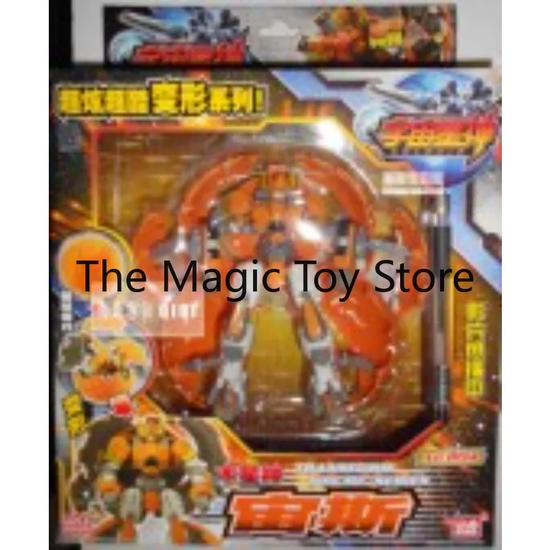 Фото Оригинальная фигурка-трансформер Bandai Digimon Armor Garurumon DigiCaesar Tyrannomon, модель игрушки Омегамон №4
