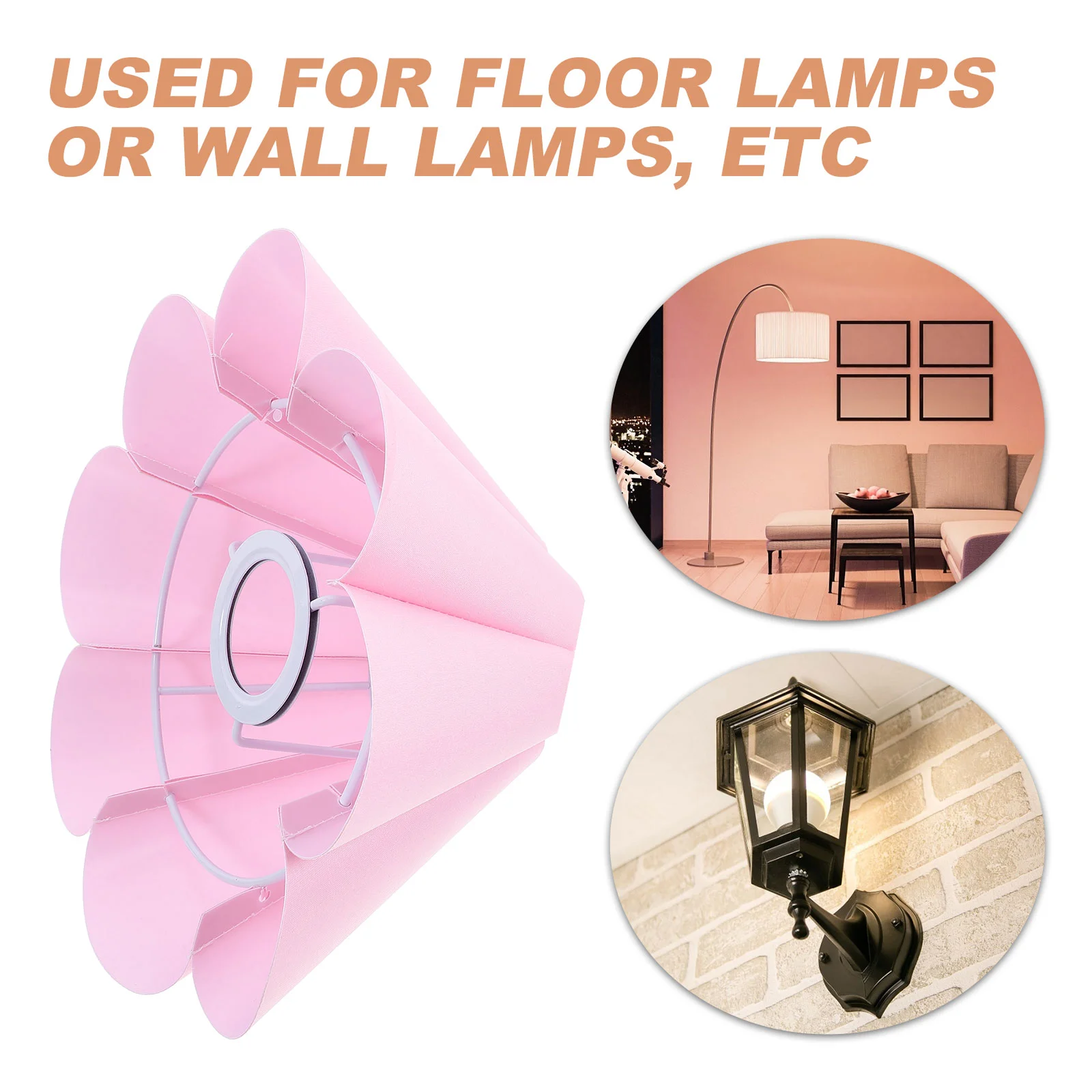 Аксессуары Подвесной светильник Плиссированный настольный абажур Цветок