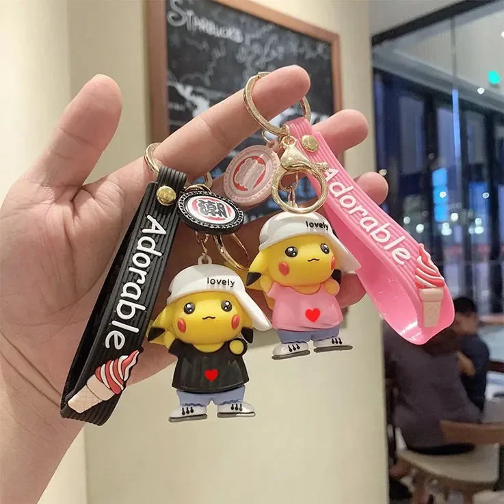 

Kachu Car Keychain 100% Keychain Doll Doll Small Accessories Car Bag Keychain Jewelry Gift Fluff Keychain