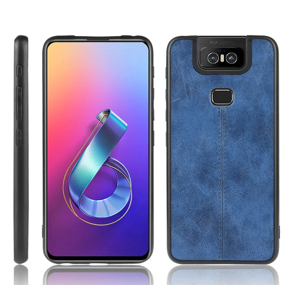 Ударопрочный чехол для Asus Zenfone 6 ZS630KL телефона Zenfone6 модный полностью из