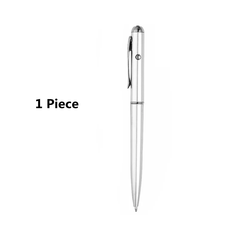 

Забавная невидимая чернильная ручка с волшебным УФ-светом, карандаш для денег, флуоресцентная ручка для написания секретных сообщений, шариковые ручки, 1 шт.