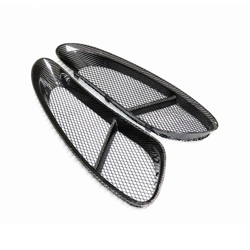 

Для Porsche Cayman 981 2013 2014 2015 OEM стиль 2 шт. автомобильный воздухозаборник из углеродного волокна замена кузова модификация аксессуары