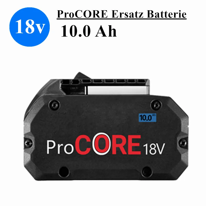 

Профессиональная система CORE18V10.0 Ah ProCORE, беспроводной уплотнитель BAT609 BAT618 GBA18V80 21700 Zelle