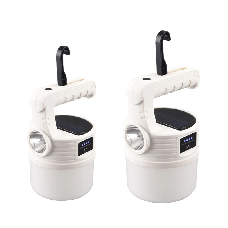 

Фонарь туристический Аккумуляторный на солнечной батарее с зарядкой от USB