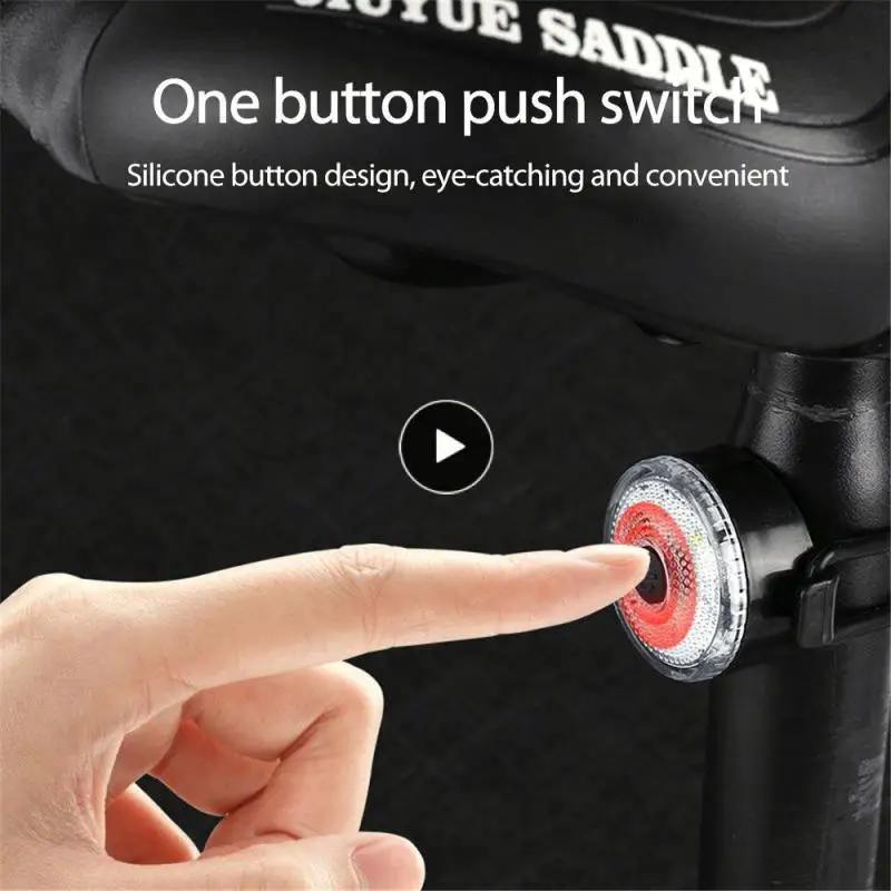 

Small And Portable Cycling Equipment Usb Charging Usb Rechargeable Tail Light Built-in High Capacity Long-lasting Battery Life