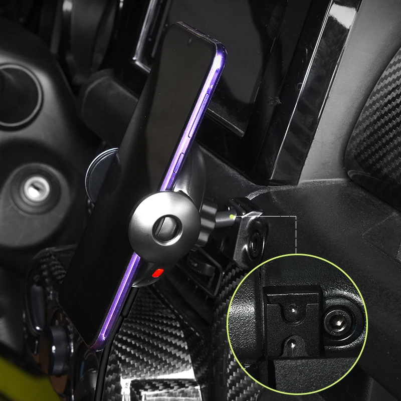 Gravity Auto Phone Car Holder GPS Mount Stand For iPhone Support Telephone For Suzuki Jimny JB64 JB74 Car Styling Accessories