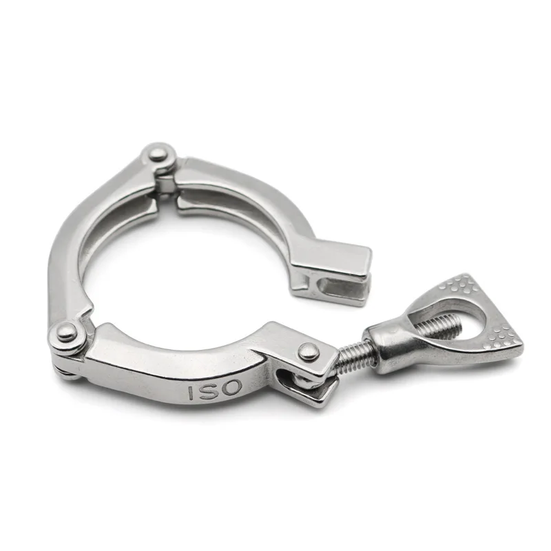 Фото Модель из трех частей Tri Clamp 1,5/2/3/3,5/4 дюйма SS304 Санитарный фитинг клевера из нержавеющей стали TC50,5/64/77,5/91/106/119 мм Homebrew №5