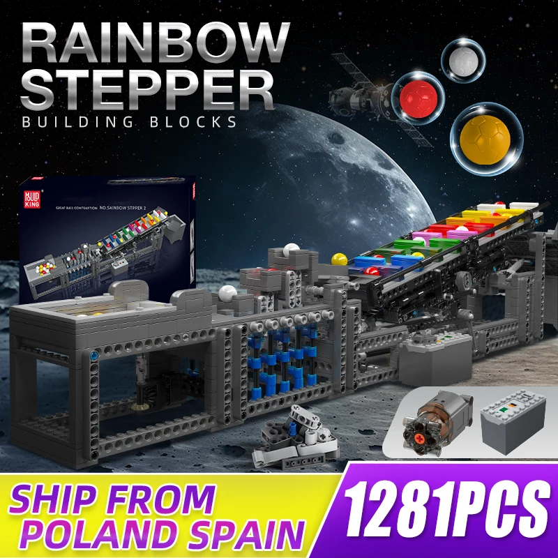

Форма KING GBC коридоры серии MOC-59083 Радужный Прорезыватель 2 Технические строительные блоки кирпичи Обучающие игрушки подарок для детей