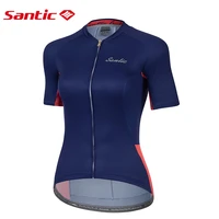 santic women cycling jersey professional mtb road bike jersey bicycle top short sleeve summer shirts k9l2081
