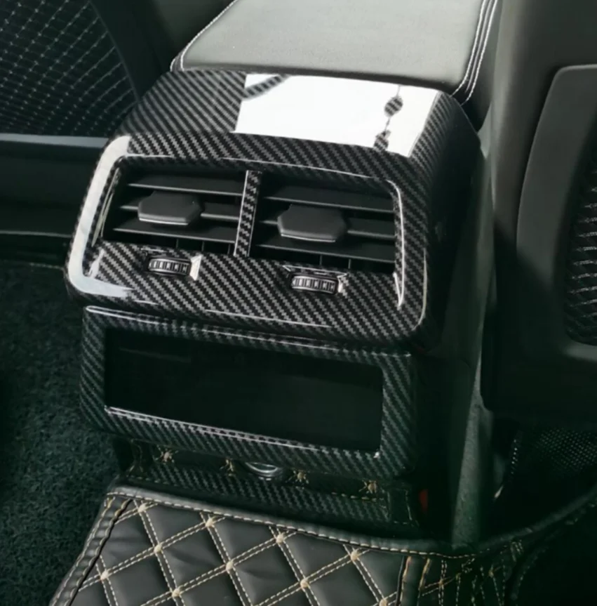 

Аксессуары для Audi A6 C8 / A7 2019-2022, защитная крышка для заднего кондиционера Interio