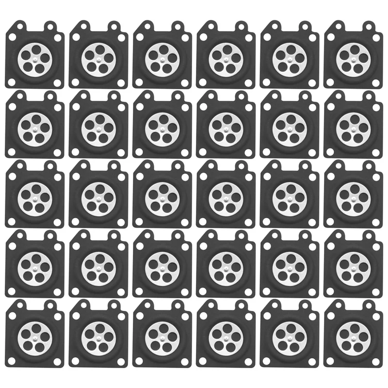 

AUTO -30Pcs Carburetor Parts Chainsaw Carburetor Membrane Pads For Zama Chainsaw Carburetor 2500/3800/4500/5200/5800 Accessori
