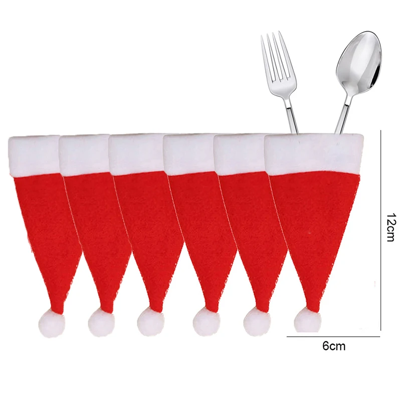 

Рождественские сумки для столовых приборов