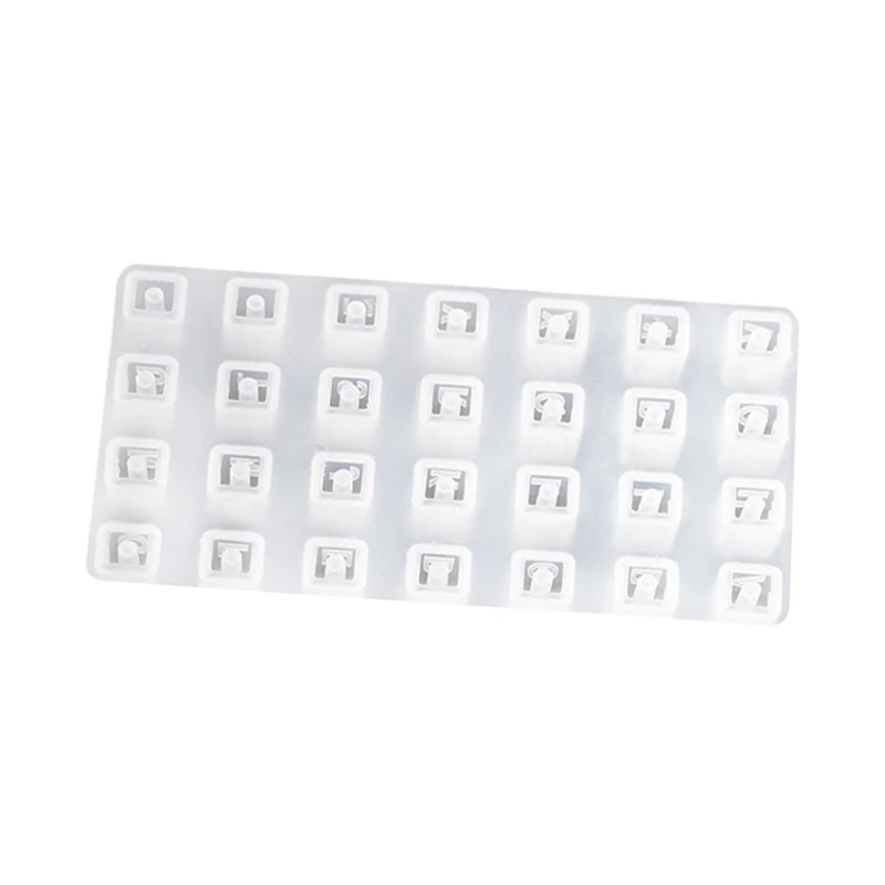 

Chocolate Cake Baking Casting Bead Bracelets Silicone Mould Jewelry Making Tools