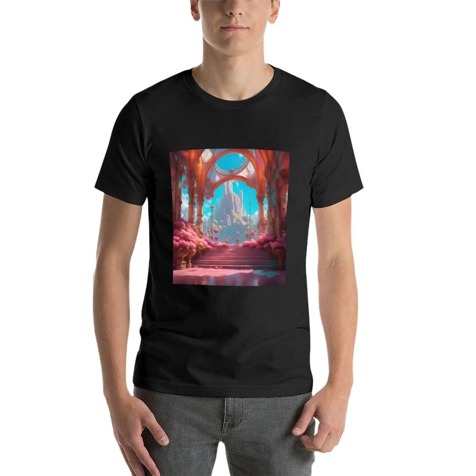 Мир # 2 футболки черные мужские с рисунком