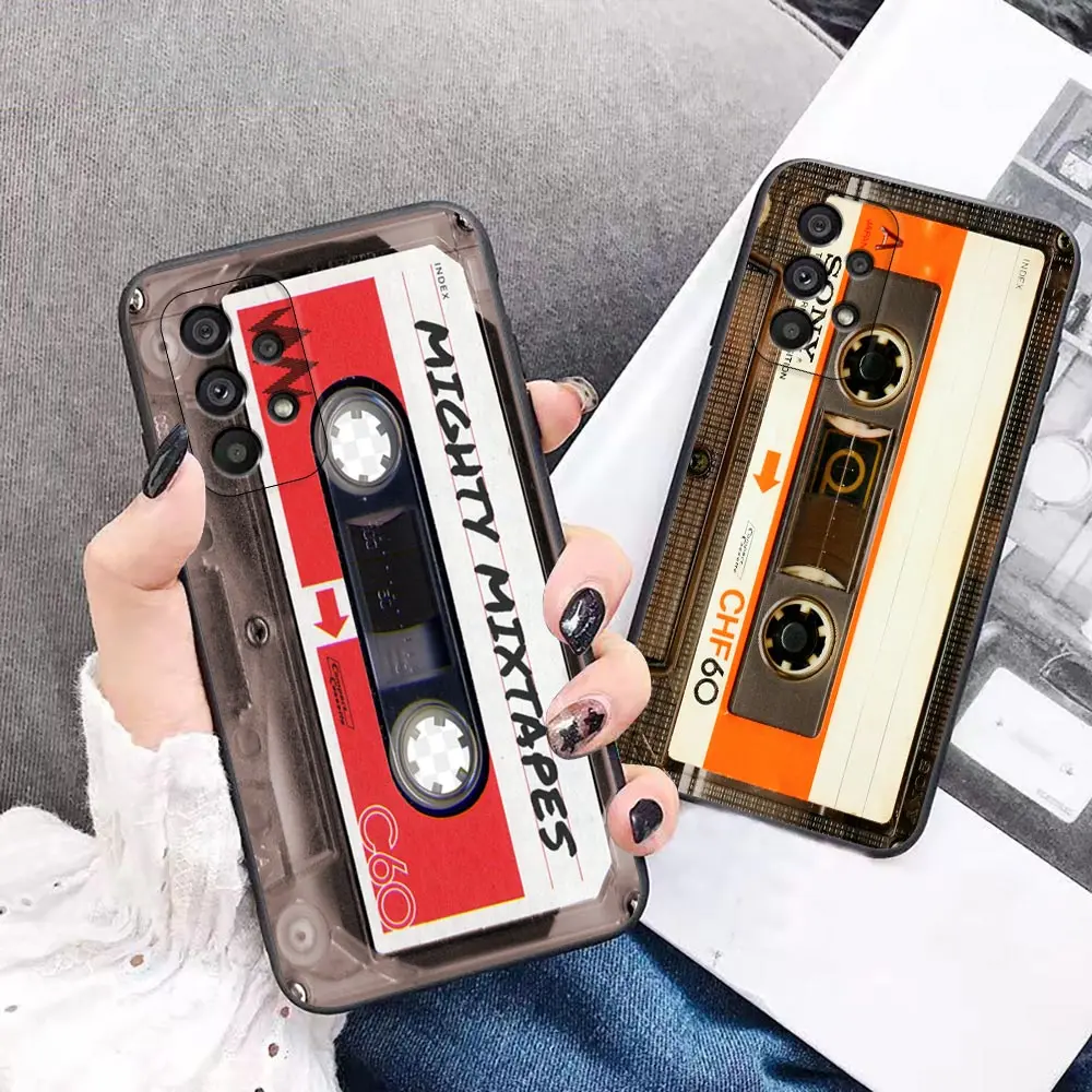 

Retro Vintage Old Cassette Tape Radio For Samsung A52 Case For Samsung Galaxy A72 A52 A32 A12 A42 A71 A51 A31 A21s A21EU A11 A03