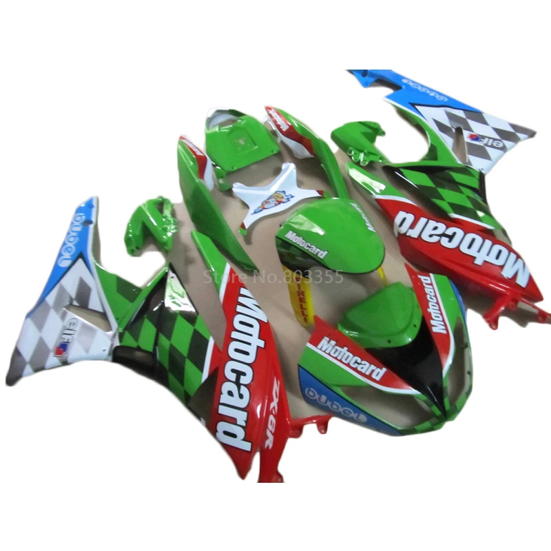 

Выгодные комплекты обтекателей для Kawasaki ZX6R 2009 2010 2011 2012, Новые Красивые Обтекатели для мотоциклов zx6r 09 10 11 12 инъекция LI51