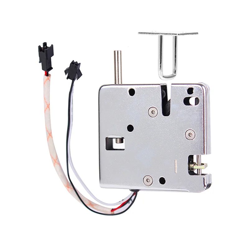 

Электрический замок с пружинным стержнем, электромагнитный замок для электронных шкафов, 12 В постоянного тока