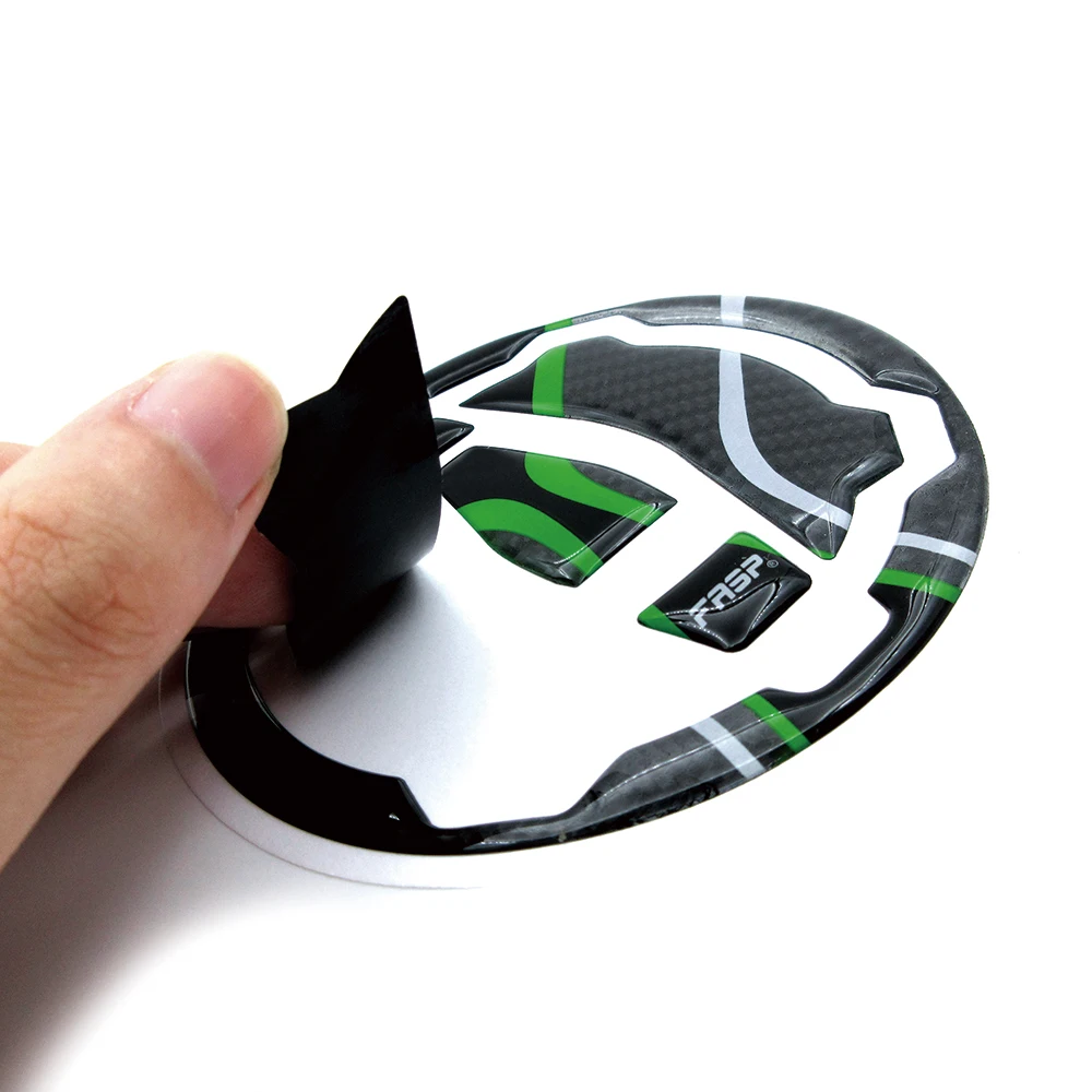 3D-наклейки на крышку мотоцикла с масляным газом наклейки из углеродного волокна