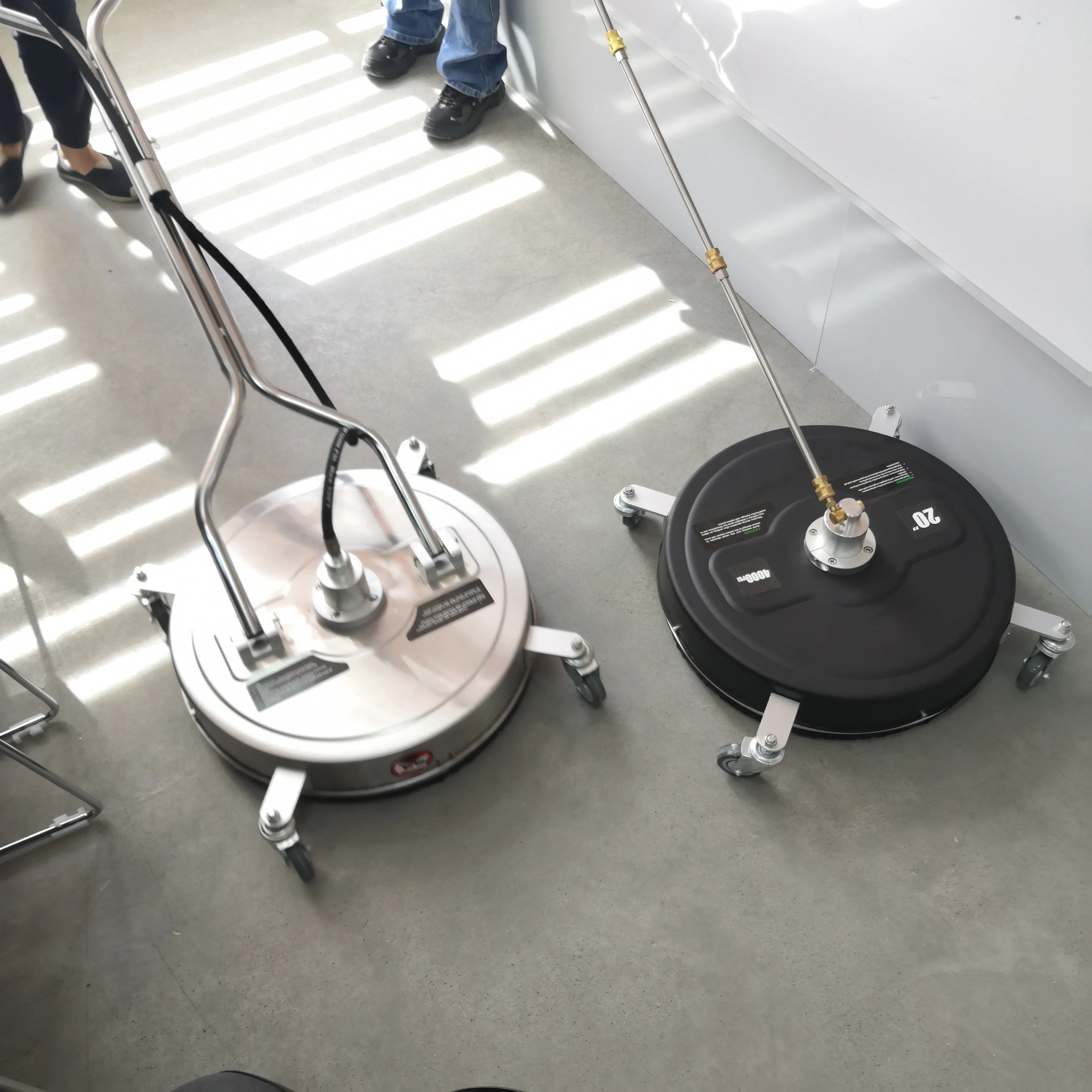 Best Stainless Steel Large Power Pressure Washer 20 21 Inch Water Surface Cleaner for Flat Floor Washing