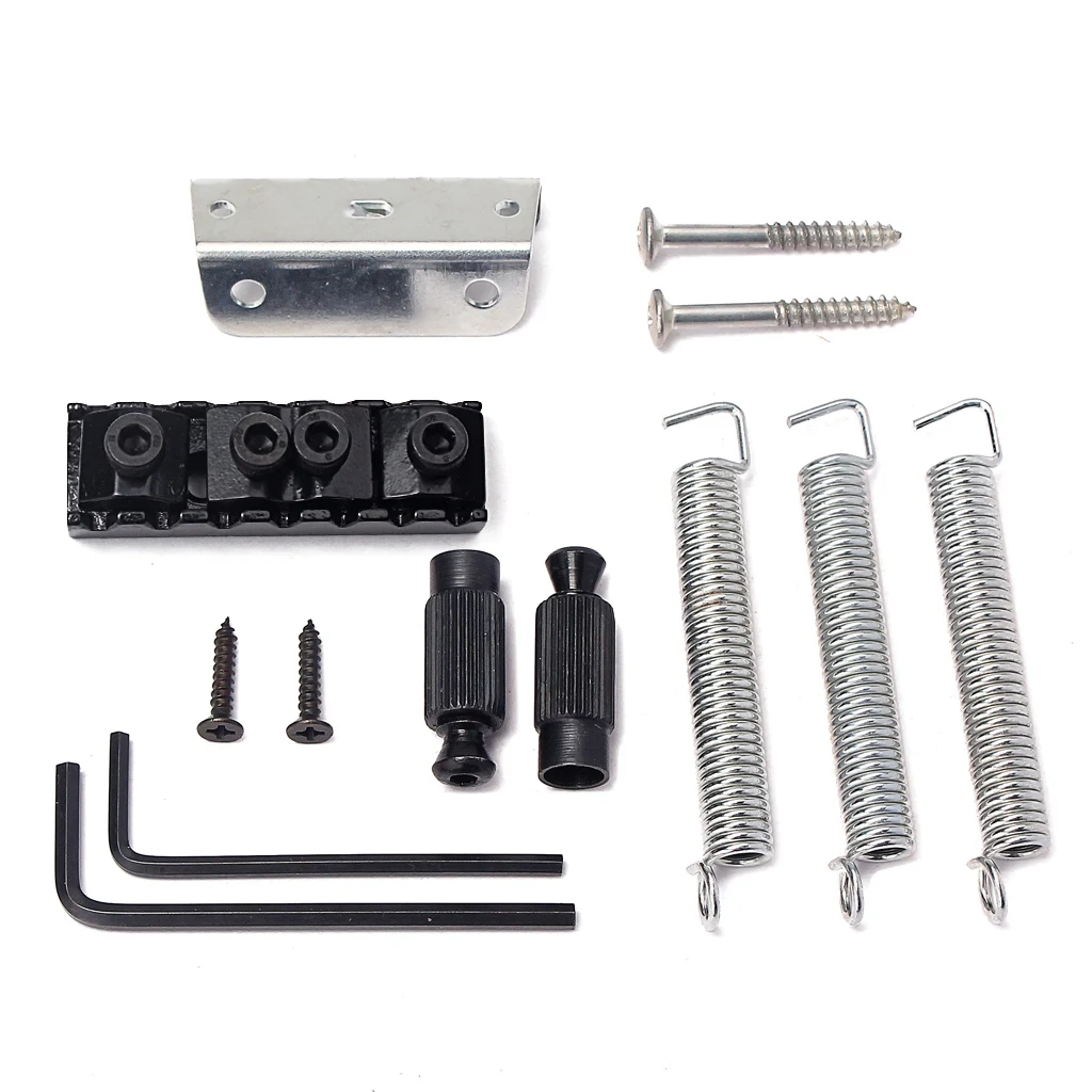 

Мостовая система Tremolo для электрогитары, 7 струн, двойной рулон, заднее седло гитары, Сменные аксессуары для гитары