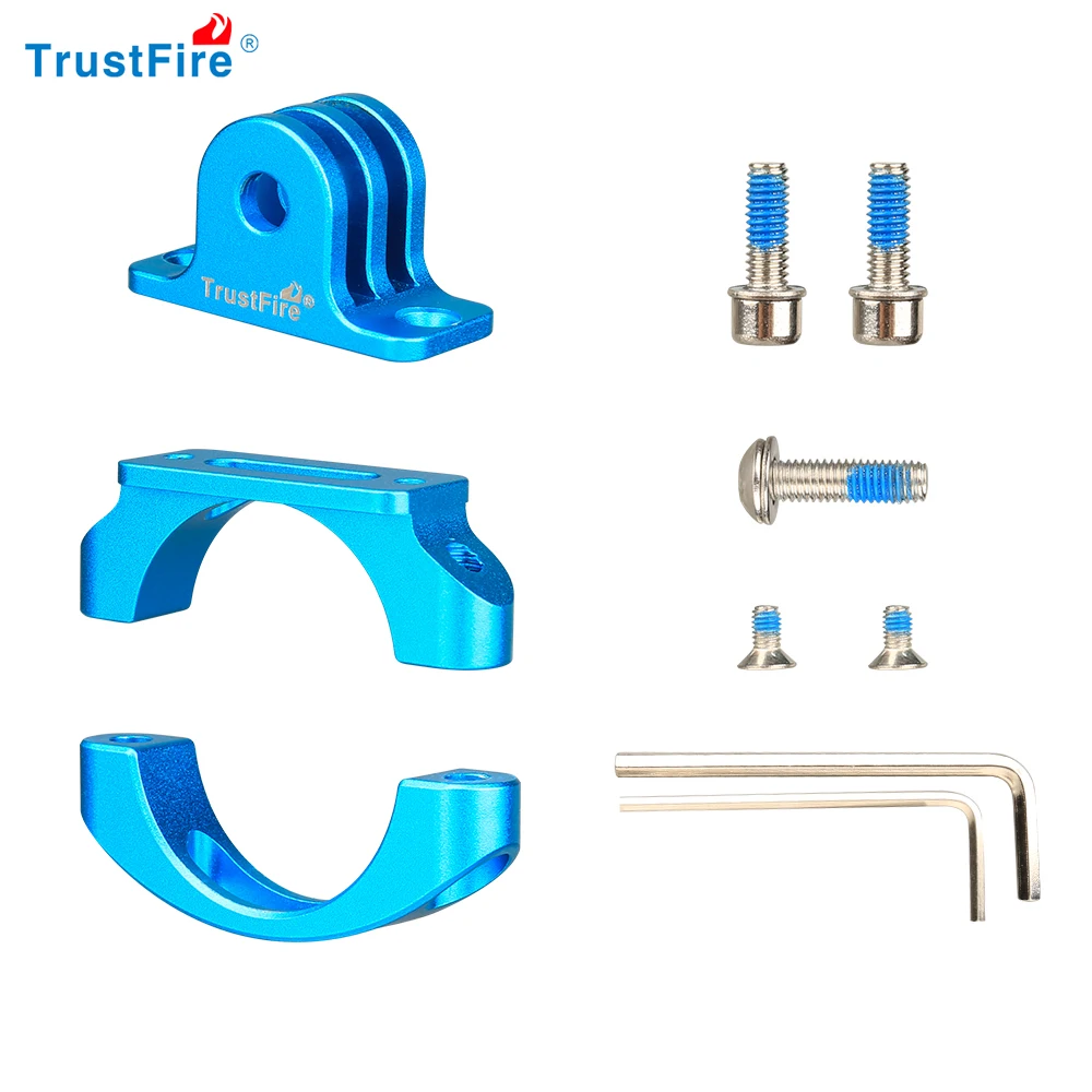 

TrustFire HE08 360 Degree Rotation Bike Bicycle Motorcycle Handlebar Handle Bar Mount Holder For Gopro Sport Camera Front Lights