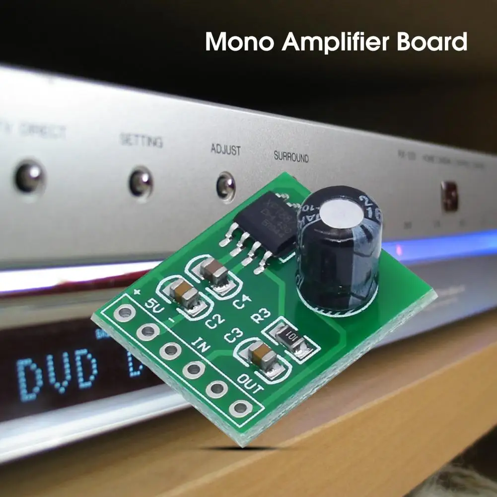 

Mono Digital Amplifier Board XH-M125 Useful Low Power Consumption PCB 6W Audio Mono Amplifier Board Audio Accessories