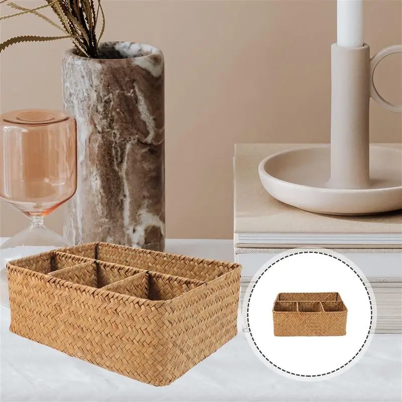 

Tea Organizer Coffee Bar Organizer Station for Countertop Tea Bag Storage Basket Sundries Basket