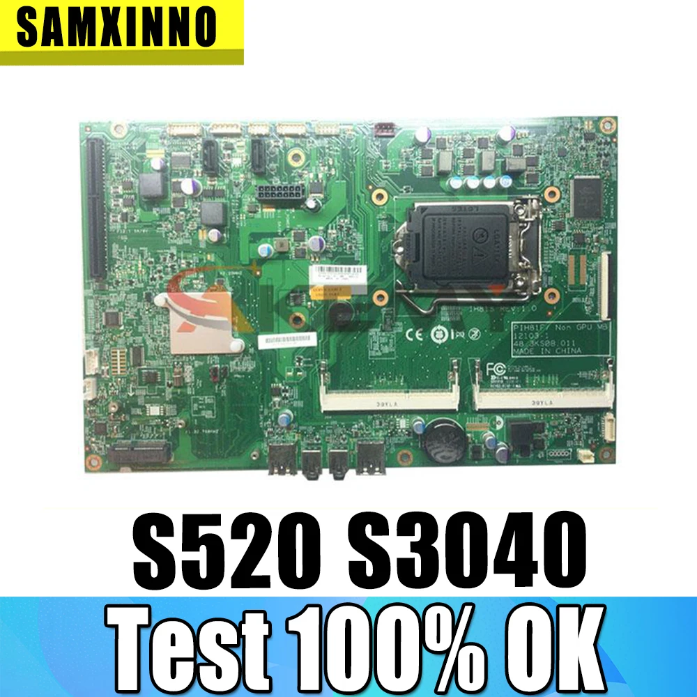 

Desktop Motherboard For Lenovo S520 S3040 M93Z E73Z AIO PIH81F 12103-1 IH81S Fully Tested