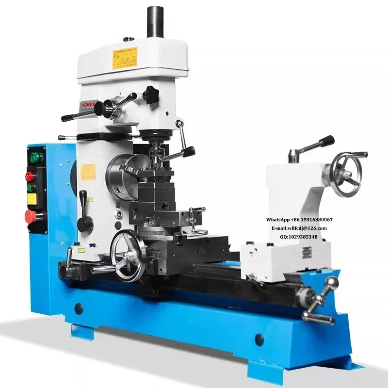 Многоцелевой фрезерный станок HQ400 750 Вт токарный и сверлильный аксессуары для