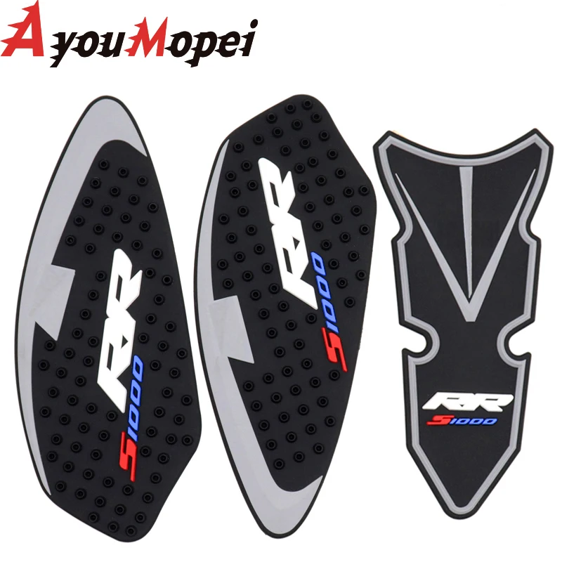 Фото Мотоцикл подходит для BMW S1000RR, противоскользящая наклейка, защита топливного бака S 1000 RR 2019 2020 2021 2022 2023 №2