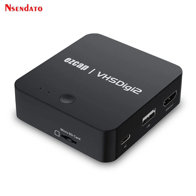 Converter Av Hd Video Capture Recorders For U Hi8 Vcr Dvr Camcorder Tape Digitizer