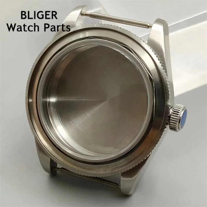 Часы BLIGERE 39 мм серебристые розовые золотистые черные часы из нержавеющей стали