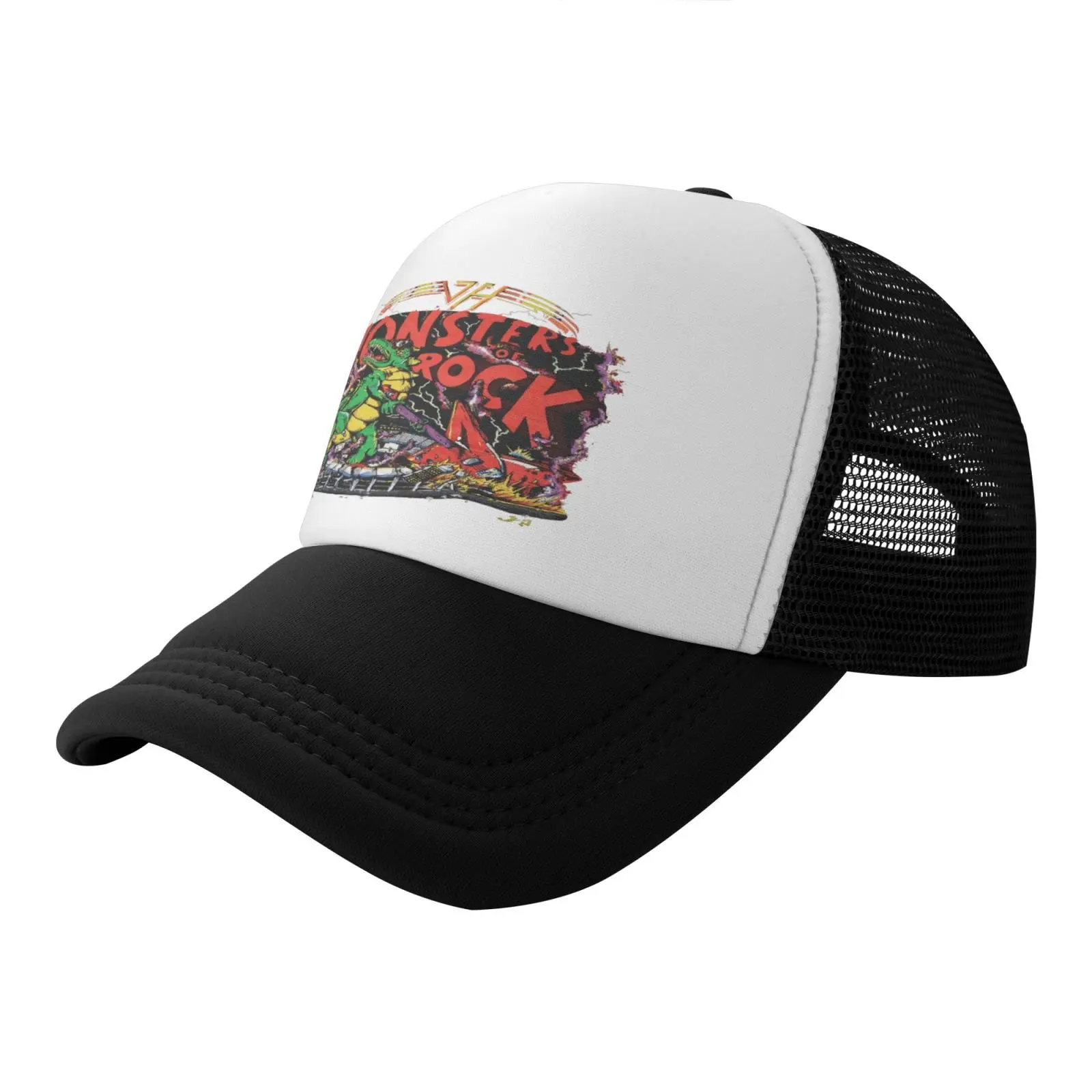 

Van Halen Monsters Of 1988 Concert Men's Cap Mens Cap Summer Hat Beanies For Men Hats Trucker Hat Men's Cap Cowgirl Cowboy Hat